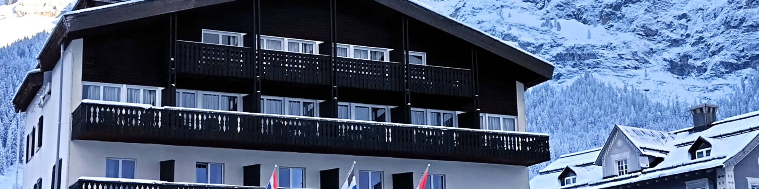 Winter foto Hotel Bellevue Flims