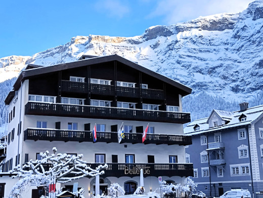 Winter foto Hotel Bellevue Flims