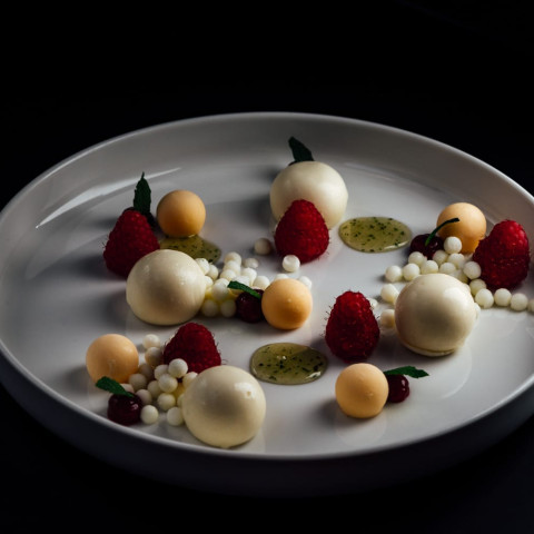 Musterteller Fine Dining im Hotel Bellevue Flims, Restaurant Nova