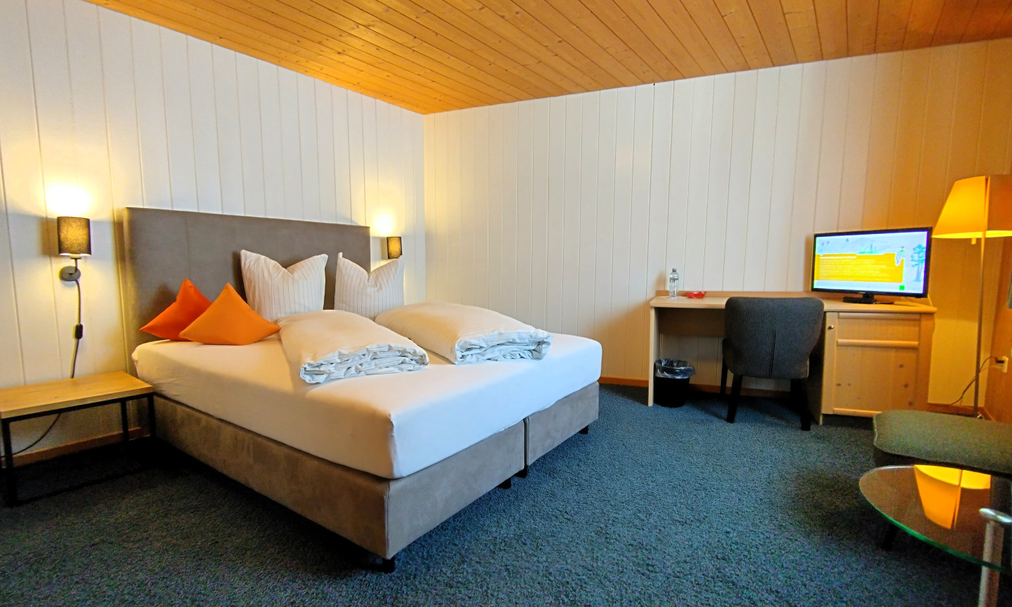 Economy Doppelzimmer Hotel Bellevue Flims